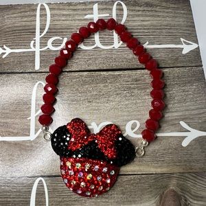 Sterling silver .925 and crystal bracelet